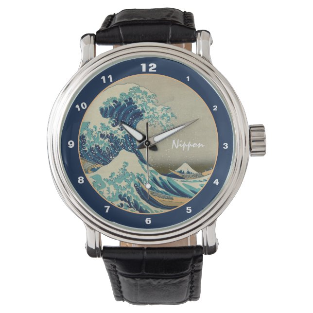 Great Wave off Kanagawa & Japanese Art watch Japan (Front)