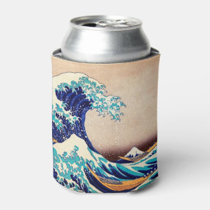 Great Wave Off Kanagawa Japanese Vintage Fine Art Can Cooler