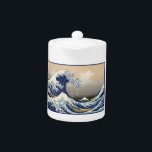 Great Wave off Kanagawa & Mount Fuji Japan Sea<br><div class="desc">"The Great Wave off Kanagawa, " also known as "Under the Wave off Kanagawa, " is a captivating woodblock print by the renowned Japanese artist Katsushika Hokusai. Created around 1831, it's part of a series titled "Thirty-six Views of Mount Fuji." The artwork depicts a scene of immense power and contrasting...</div>