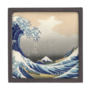 Great Wave off Kanagawa & Mount Fuji Japan Sea Gift Box
