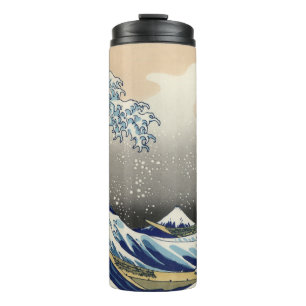 Great Wave off Kanagawa & Mount Fuji Japan Sea Thermal Tumbler