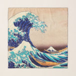Great Wave Off Kanagawa Vintage Japanese Art Scarf<br><div class="desc">Katsushika Hokusai The Great Wave Off Kanagawa (1830) The Great Wave off Kanagawa, also known as The Great Wave or simply The Wave, is an ukiyo-e by Japanese artist Hokusai, published sometime between 1830 and 1833 in the late Edo period as the first in Hokusai's series Thirty-six Views of Mount...</div>