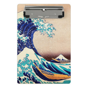 Great Wave Off Kanagawa Vintage Japanese Print Art Mini Clipboard