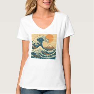 Great Wave off Kanagawa women's T-Shirt