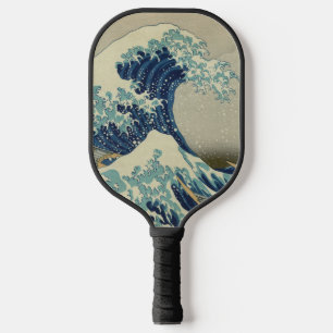 Great Wave Off the Coast of Kanagawa by Hokusai Pickleball Paddle