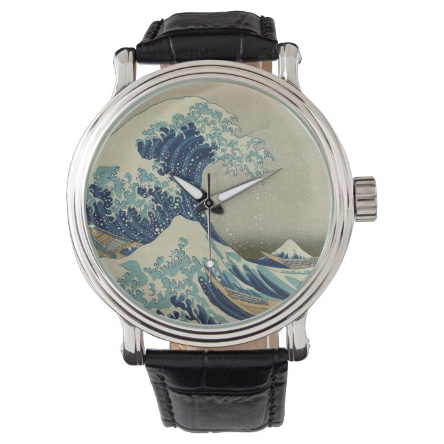 Great Wave Off the Coast of Kanagawa by Hokusai Watch (Front)