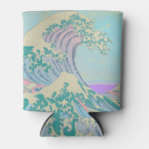 Great Wave Pastel Can Cooler