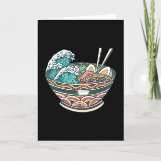 GREAT WAVE RAMEN CARD