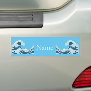 Great Wave Thunder_Cove Bumper Sticker