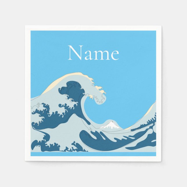 Great Wave Thunder_Cove  Napkin (Front)
