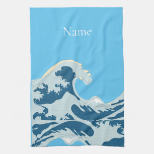 Great Wave Thunder_Cove Tea Towel
