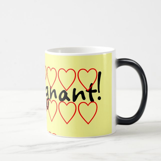 Great Way to Announce Your Pregnancy! Magic Mug (Right)