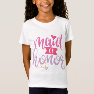 Great Wedding Design Maid Of Honor T-Shirt