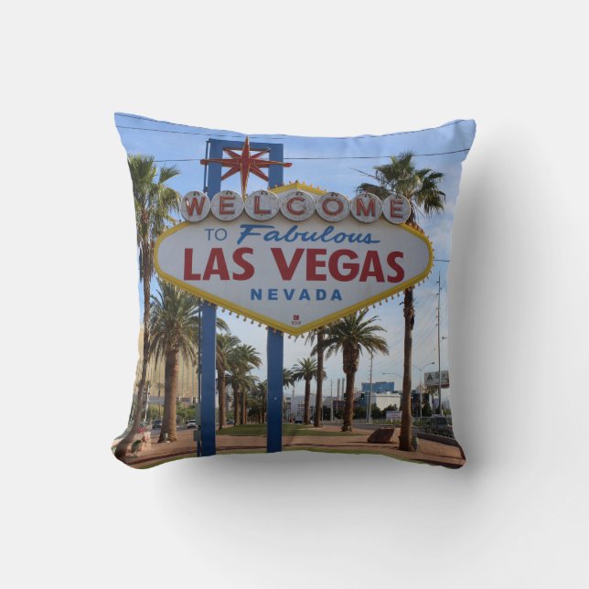 Great Welcome To Las Vegas Pillow! Cushion (Front)