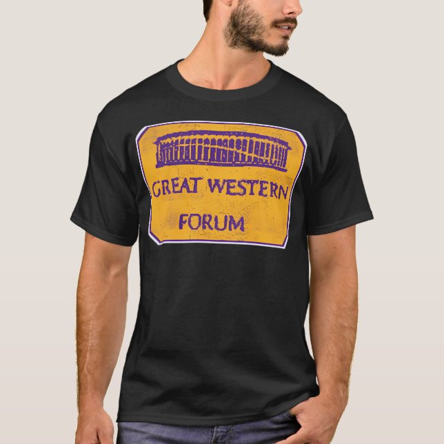 Great Western Forum T-Shirt (Front)