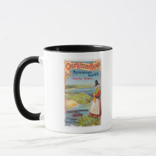 Great Western Railray Promo Tours to Wales Mug