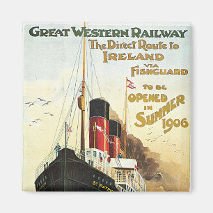 Great Western Railway - To Ireland Magnet