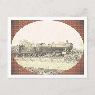 Great Western Train Postcard