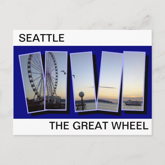 GREAT WHEEL SEATTLE POST CARD (Front)