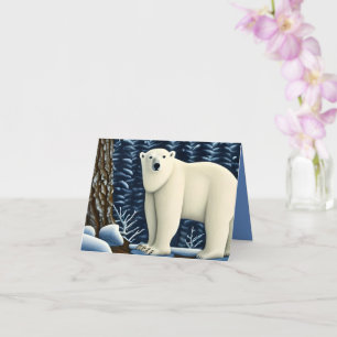 Great White Bear Of The North Card