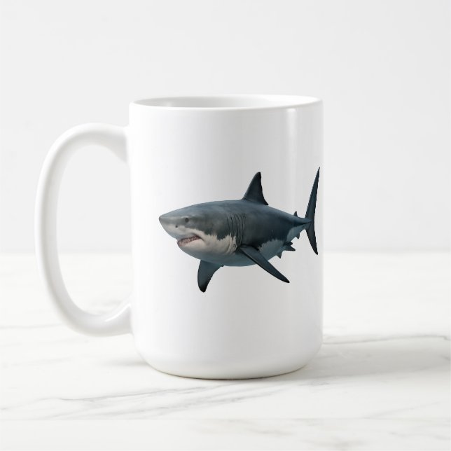 Great White Coffee Mug (Left)