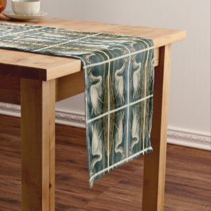 Great White Heron, from Audubon's Birds of America Short Table Runner
