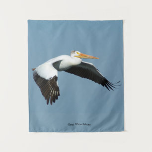 Great White Pelican tapestry