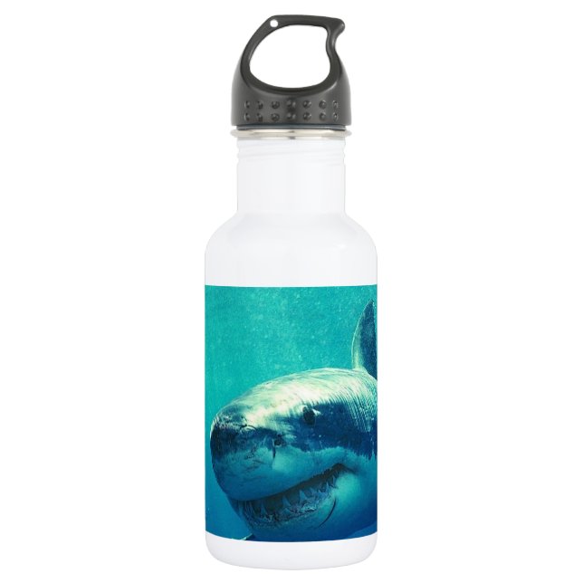 GREAT WHITE SHARK 1 532 ML WATER BOTTLE (Front)