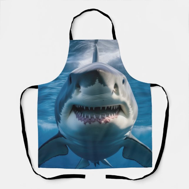 Great White Shark Apron (Front)