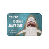 Great White Shark Funny Jawsome Pun Personalised