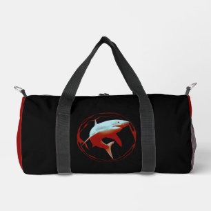 Great White Shark Graphic Design Duffle Bag