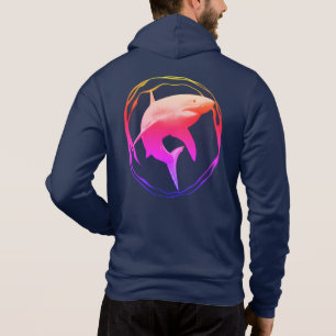 Great White Shark Graphic Design Hoodie