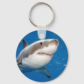 Great White Shark Key Ring