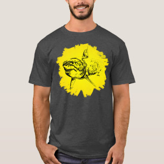 Great White Shark Motif Sharks 298  T-Shirt
