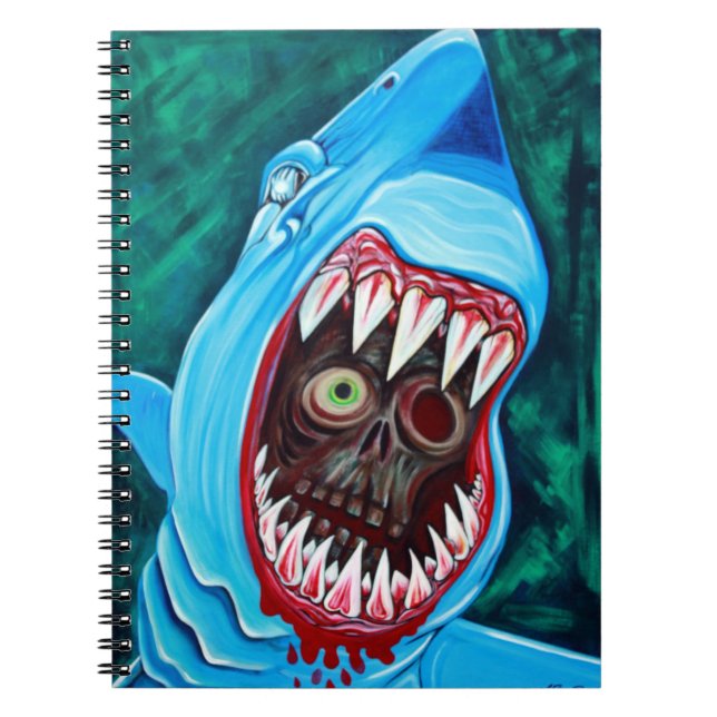 Great White Shark Notebook (Front)