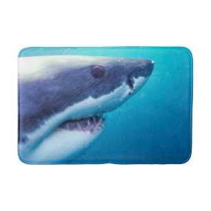 Great White Shark   South Africa Bath Mat