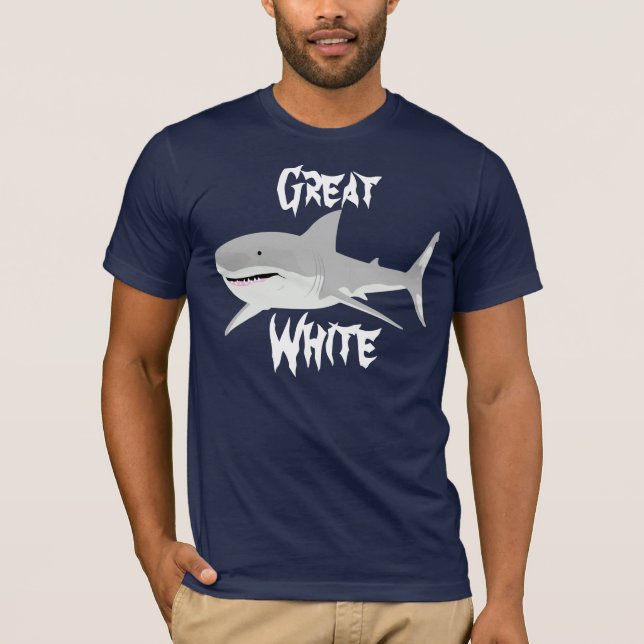 Great White shark T-Shirt (Front)