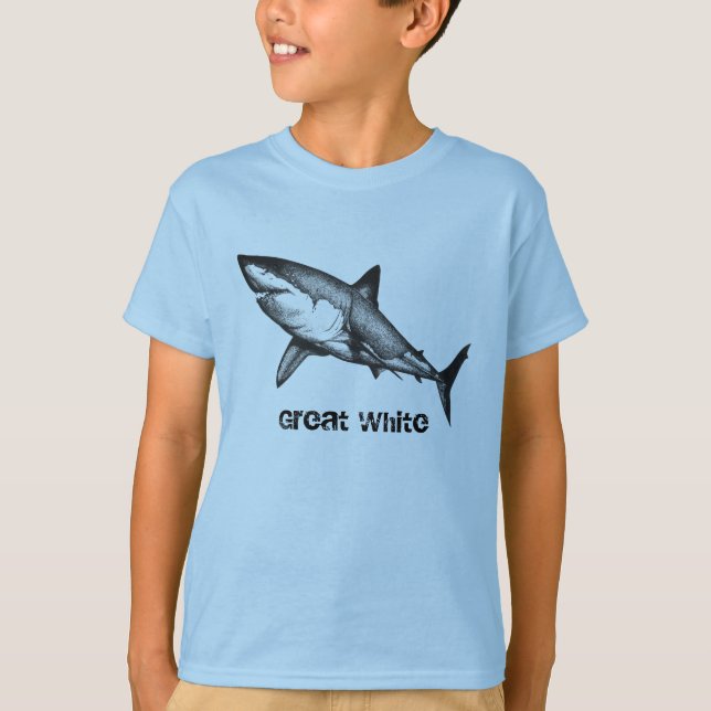 Great White Shark T-Shirt (Front)