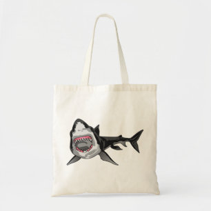 Great White Shark Tote Bag