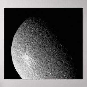 Great White Spot on Rhea Poster