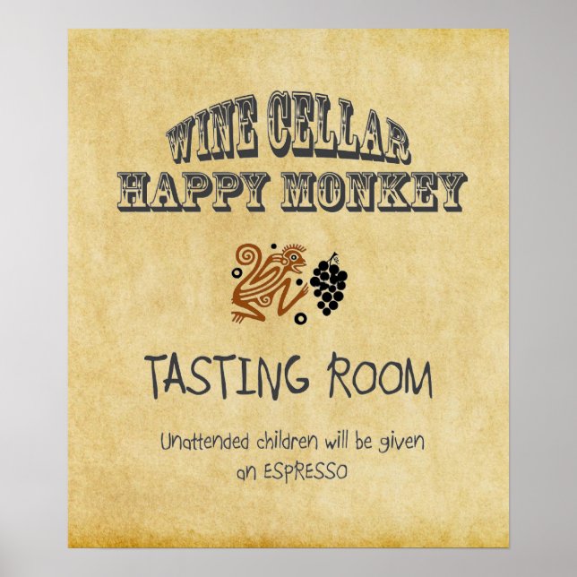 Great Wine Cellar Poster! Poster (Front)
