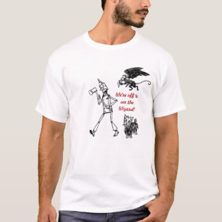 Great Wizard of Oz shirt! Tin Man, Flying Monkey T-Shirt