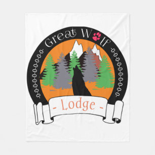 GREAT WOLF LODGE FLEECE BLANKET