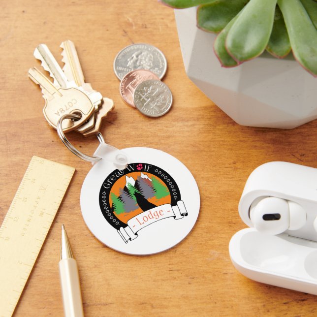 GREAT WOLF LODGE  KEY RING (Desk)