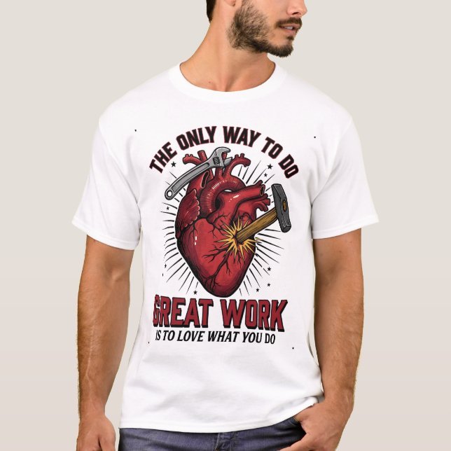 Great Work Employee Appreciation Rise and Thrive T-Shirt (Front)