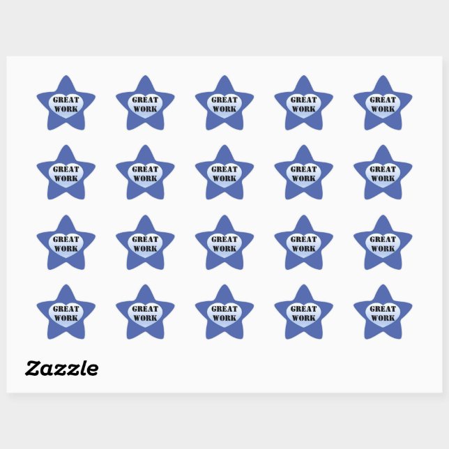 GREAT WORK Encouragement Sticker (Sheet)