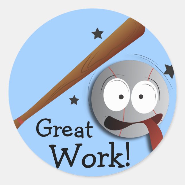 Great Work Stickers (Front)