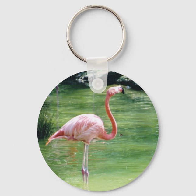 Greater Flamingo Key Ring (Front)