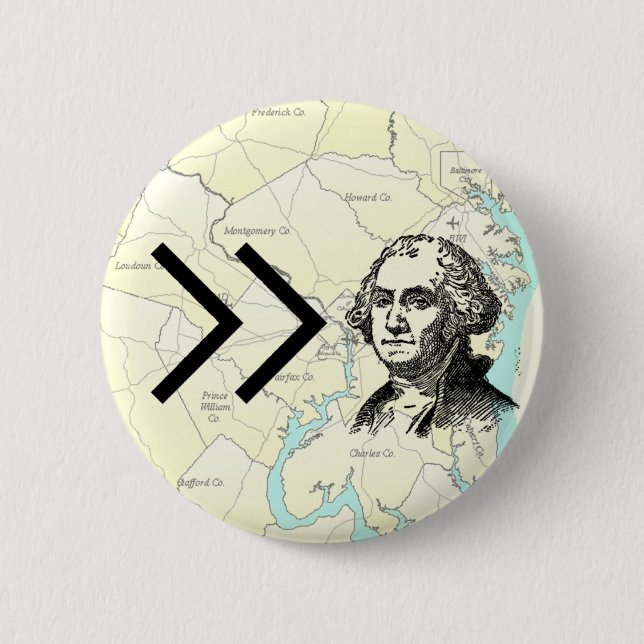 Greater, Greater, Washington button (Front)