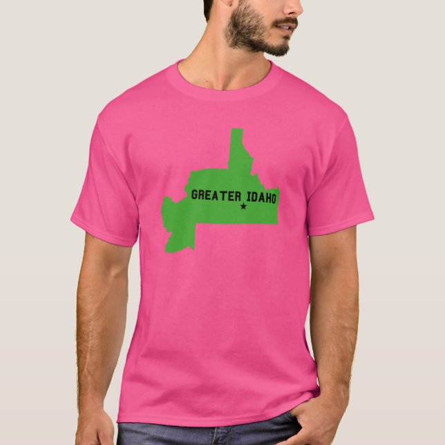 Greater Idaho 2020 Map T-Shirt (Front)